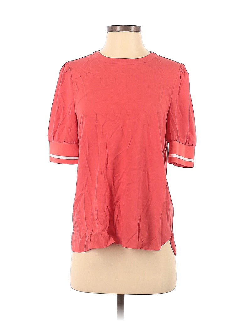 Court & Rowe 100% Polyester Red Short Sleeve Blouse Size S - photo 1