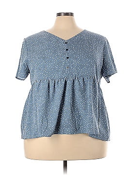 Shein Short Sleeve Blouse (view 1)