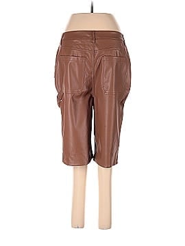 AFRM Faux Leather Shorts (view 2)