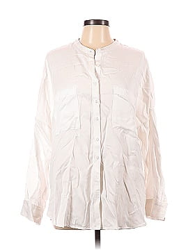 Lou & Grey for LOFT 3/4 Sleeve Button-Down Shirt (view 1)