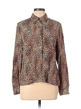 Lord & Taylor Long Sleeve Silk Top (view 1)