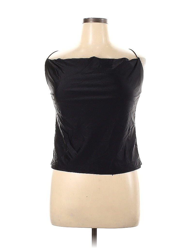 Lulus Black Sleeveless Blouse Size XL - photo 1