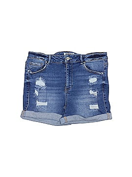 Wax Jean Denim Shorts (view 1)