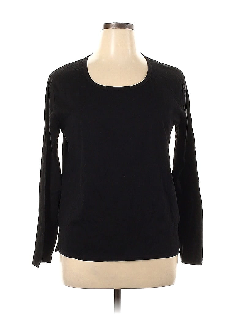 Pre-owned Serra Long Sleeve T-shirt In Black