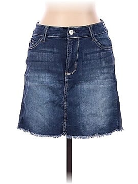 Wallflower Denim Skirt (view 1)