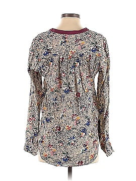 Rebecca Taylor Long Sleeve Silk Top (view 2)