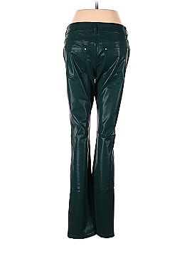 Platinum Faux Leather Pants (view 2)