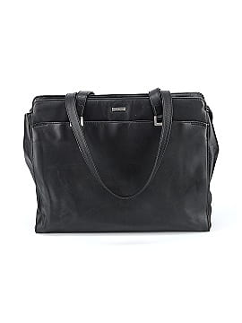 Franklin Covey, Bags, Franklin Covey Black Leather Laptop Travel Bag  Messenger
