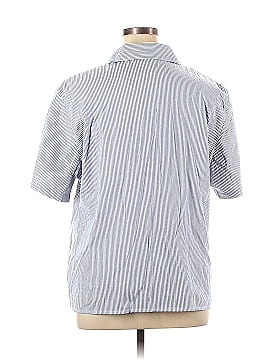 Alfred Dunner Short Sleeve Button-Down Shirt (view 2)