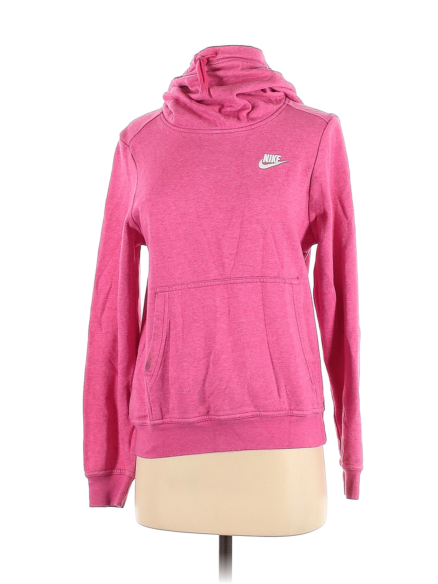 Ladies pink nike discount sweatshirt