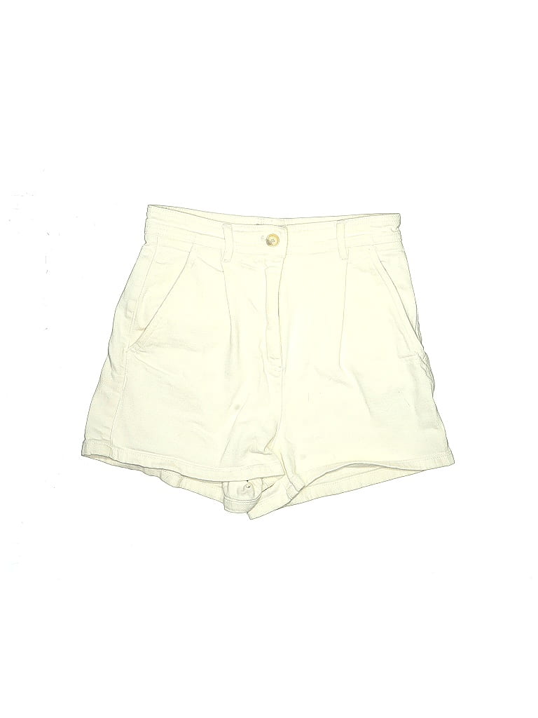 Wilfred Solid Ivory White Shorts Size 6 - 75% off | ThredUp