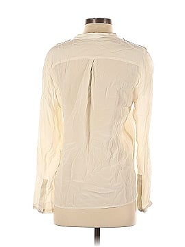 Zara Long Sleeve Silk Top (view 2)