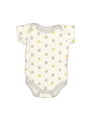 Luvable Friends Short Sleeve Onesie (view 1)