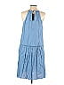 Tibi 100% Cotton Blue Casual Dress Size 2 - photo 2