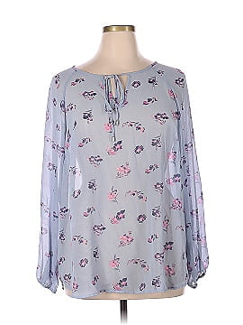 Lane Bryant Outlet Long Sleeve Blouse (view 1)