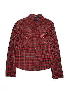 Tommy Jeans Long Sleeve Button-Down Shirt (view 1)