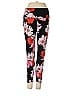 Active by Old Navy Floral Motif Baroque Print Floral Graphic Black Active Pants Size M - photo 1