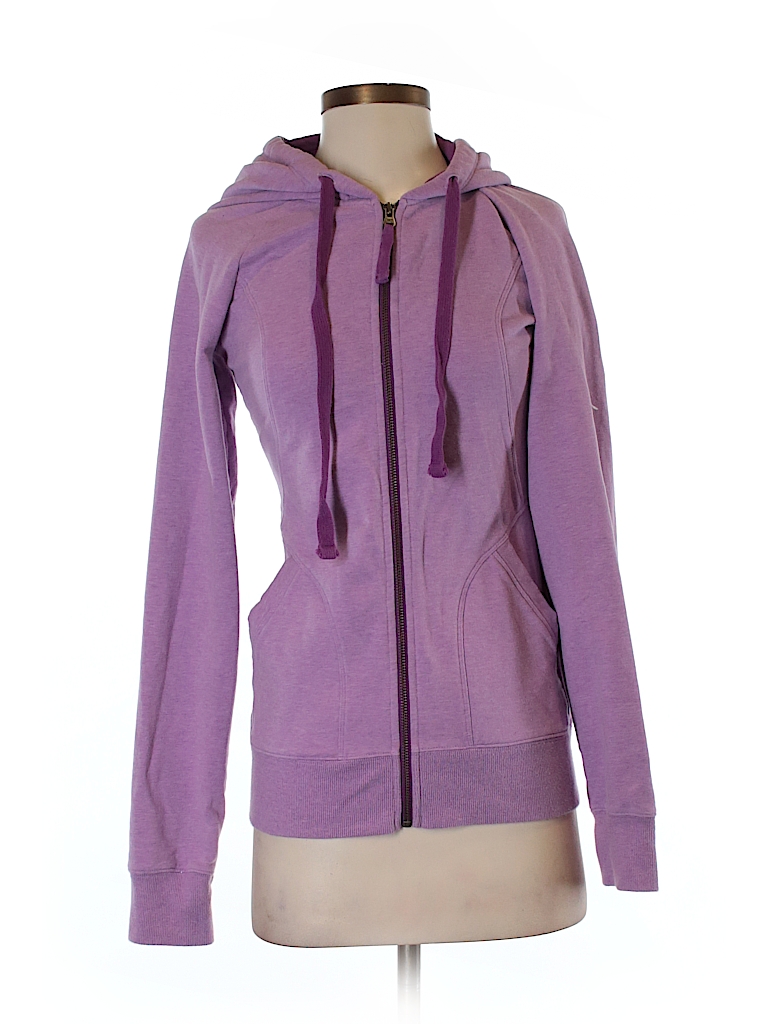 lucy Solid Light Purple Zip Up Hoodie Size XS - 67% off | thredUP