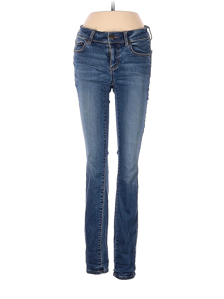 Pre-owned Ann Taylor Loft Jeans In Blue