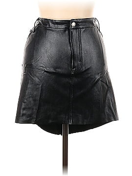 Love, Fire Faux Leather Skirt (view 1)