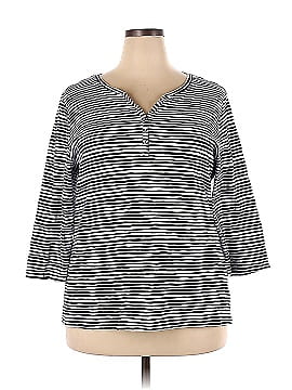 Karen Scott 3/4 Sleeve T-Shirt (view 1)