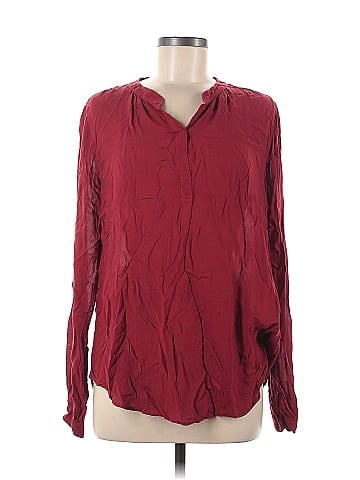 Velvet Long Sleeve Blouse (view 1)
