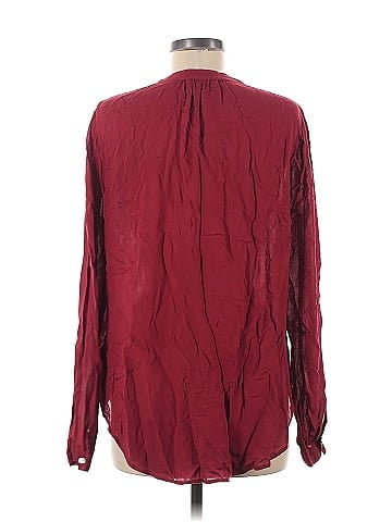 Velvet Long Sleeve Blouse (view 2)