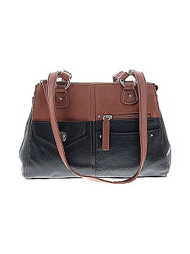 Stone Mountain Leather Shoulder Messenger Bag Purse Brown Flap – Shop  Thrift World