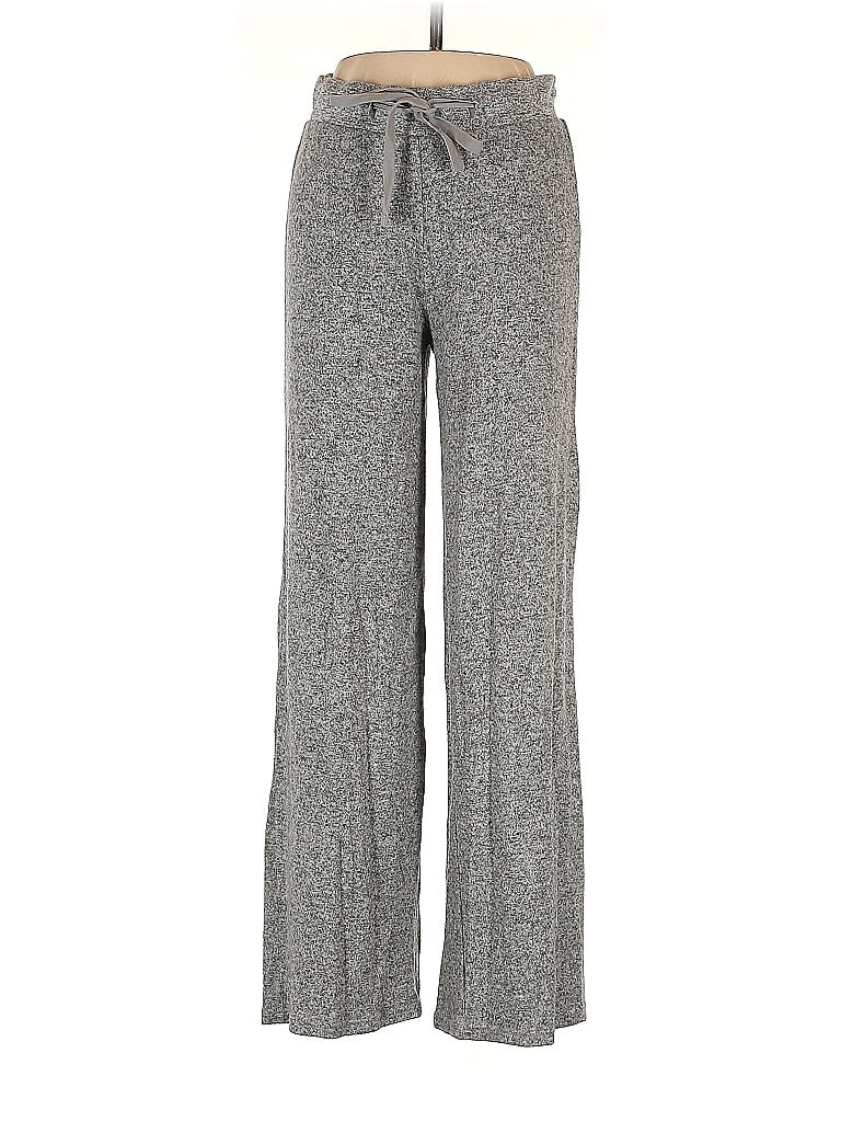 La Cera Marled Tweed Gray Casual Pants Size S - photo 1