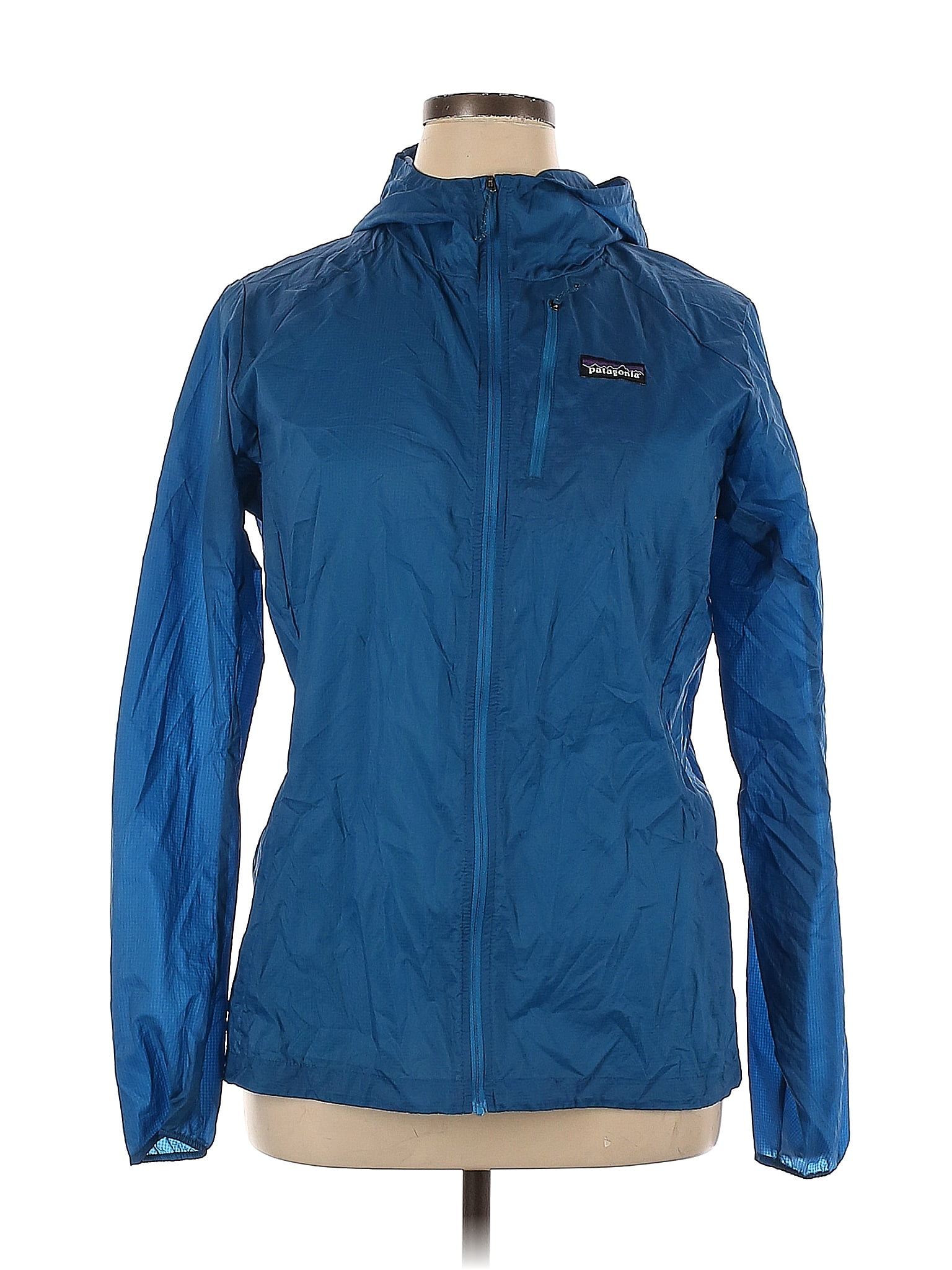 Patagonia 100% Nylon Blue Jacket Size XL - 52% off | thredUP