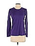 Nike 100% Polyester Purple Active T-Shirt Size S - photo 1