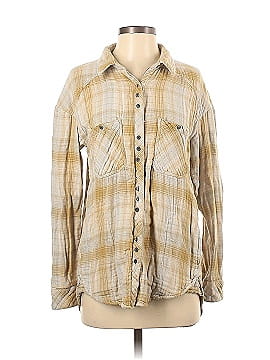 Free People Long Sleeve Button-Down Shirt (view 1)