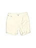 Croft & Barrow Solid Ivory Denim Shorts Size 12 - photo 1