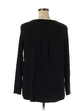 Joan Vass Long Sleeve T-Shirt (view 2)