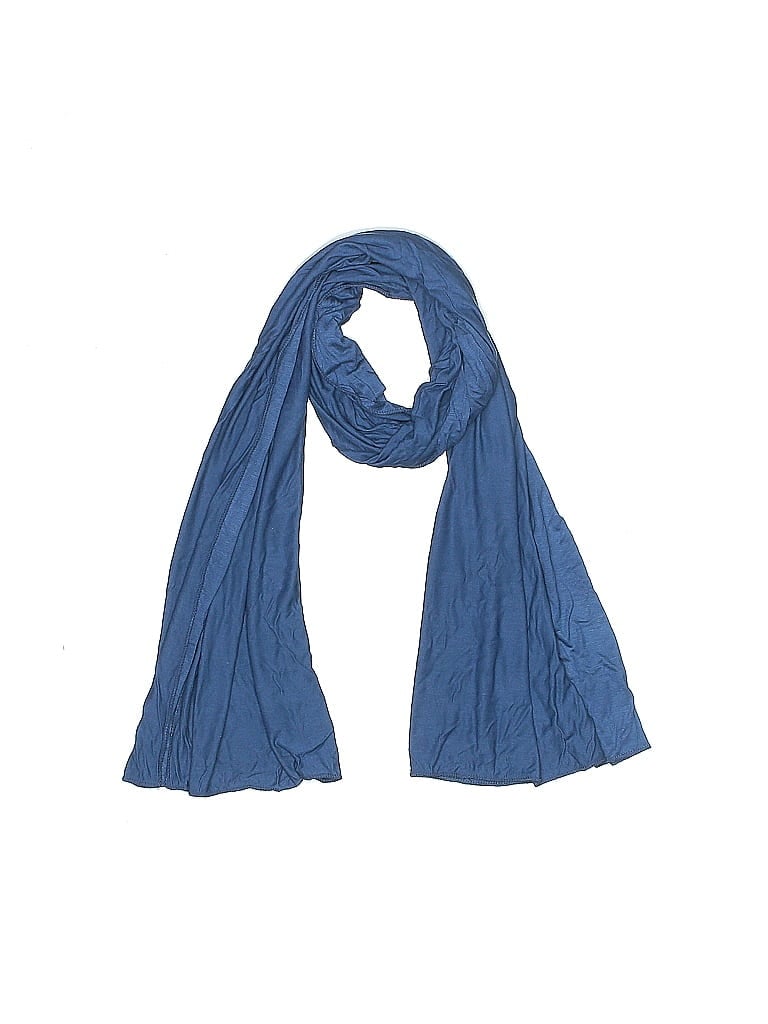 Pre-owned Assorted Brands Scarf In Blue