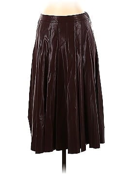 V-GRASS Faux Leather Skirt (view 1)