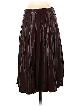 V-GRASS Faux Leather Skirt (view 2)