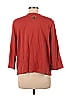 Breckenridge Burgundy Orange Long Sleeve T-Shirt Size M - photo 2