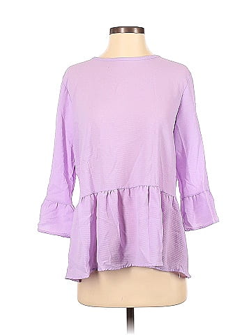 2 Hearts 3/4 Sleeve Blouse (view 1)