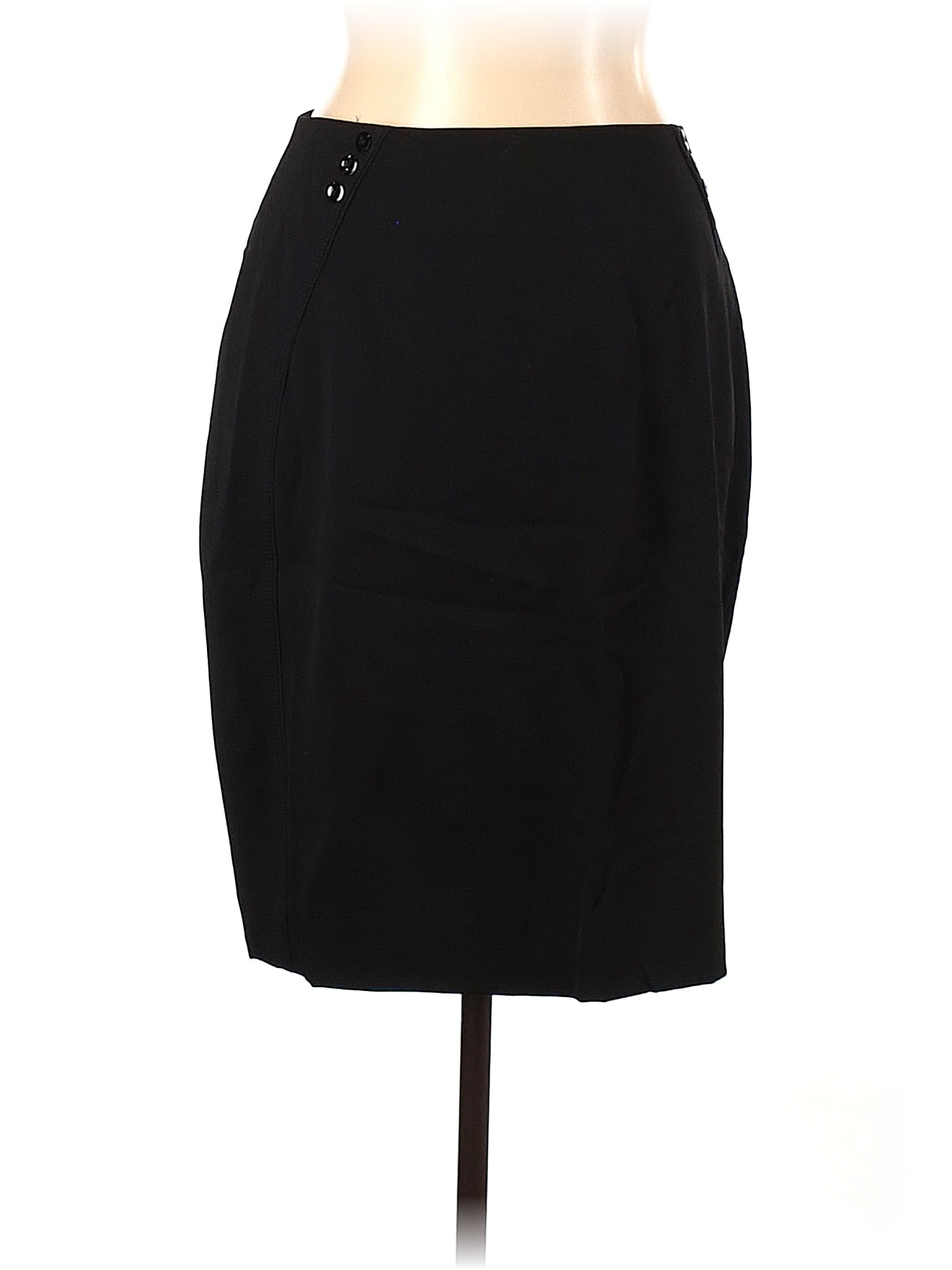 White House Black Market Black Casual Skirt Size 10 75 Off Thredup 0659