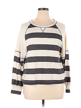 Indigo Rose Pullover Sweater (view 1)