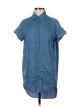 7115 By Szeki Short Sleeve Button-Down Shirt (view 1)