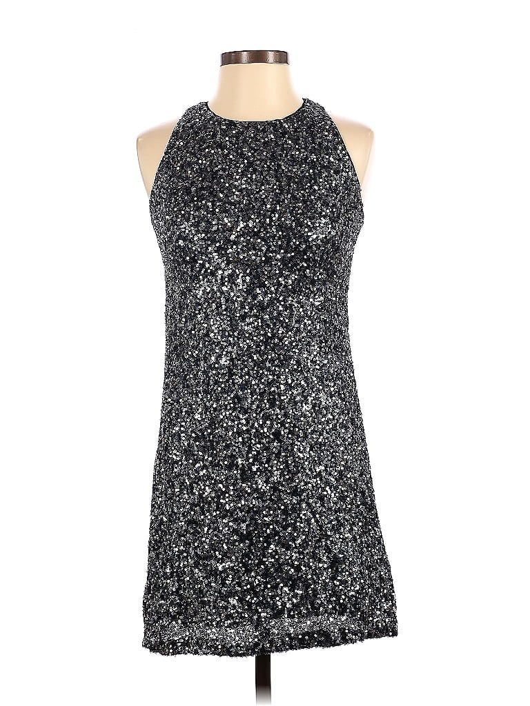 Milly 100% Nylon Silver Cocktail Dress Size 0 - 78% off | thredUP