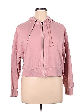 Hippie Rose Zip Up Hoodie (view 1)