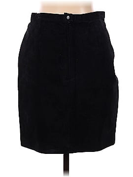 I.O.U. Leather Skirt (view 2)