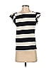Plastic Island Stripes Ivory Black Short Sleeve T-Shirt Size S - photo 1