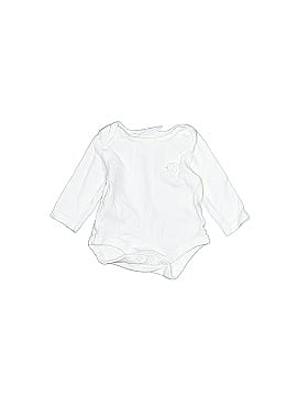The Little White Company Long Sleeve Onesie (view 1)
