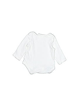 The Little White Company Long Sleeve Onesie (view 2)
