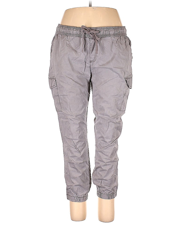 Natural Reflections Gray Cargo Pants Size XL 65 Off ThredUP