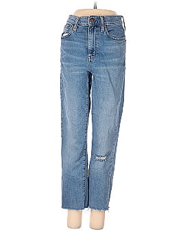 Madewell The Tall High-Rise Slim Boyjean in Summit Wash: Summerweight Edition (view 1)